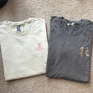 Simply Southern Men's Cream and Gray Tees